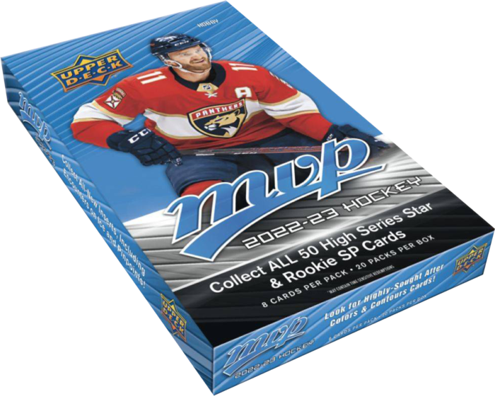 NHL Hockey - 2022/23 Upper Deck MVP Hockey Trading Cards Hobby Box