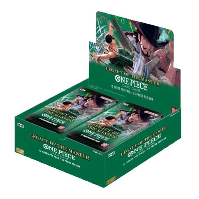 PRE ORDER LATE AUG25 - One Piece Card Game: Booster Display – Legacy Of The Master [OP-12]