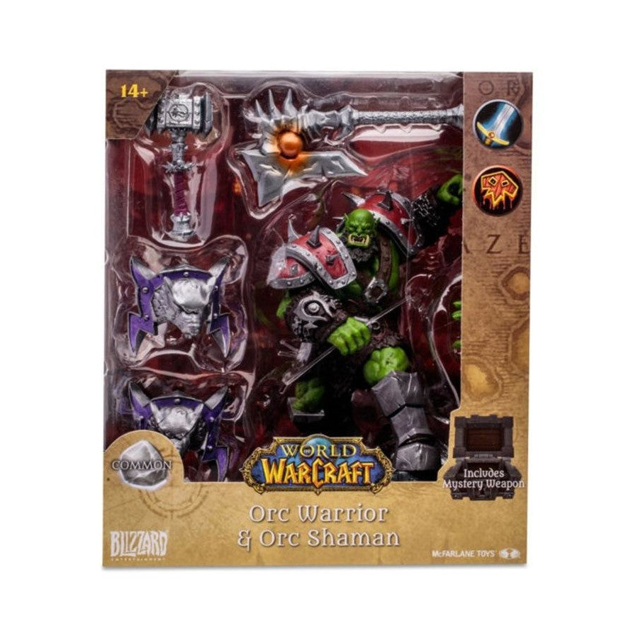 McFarlane World Of Warcraft Common Orc Warrior/Shaman 6 inch Figure