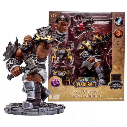 McFarlane World of Warcraft Orc Shaman/Warrior (Epic) Wv1 6in Figure