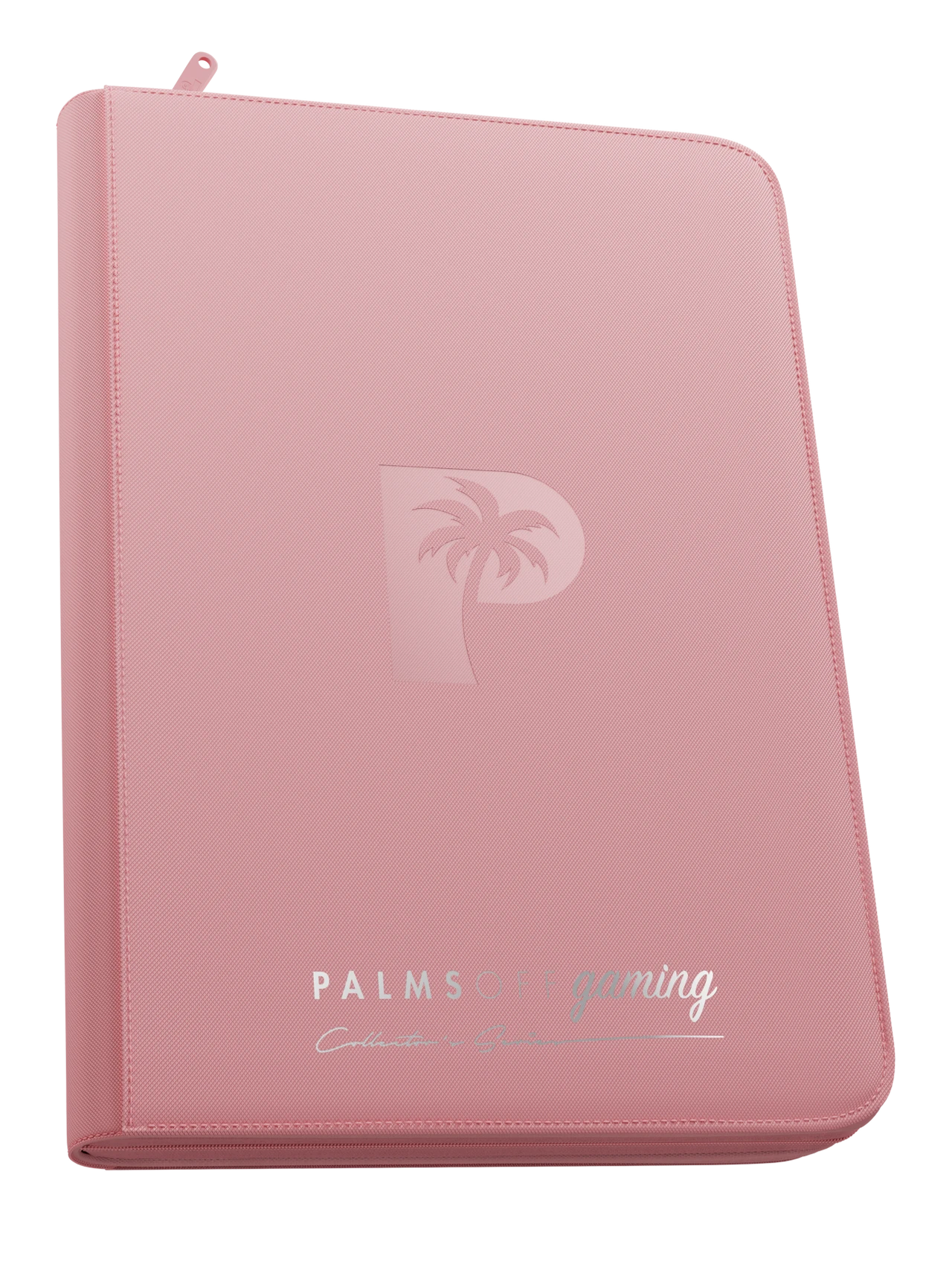 Palms Off - Collector's Series Top Loader Zip Binder - 9 Pocket - Pink