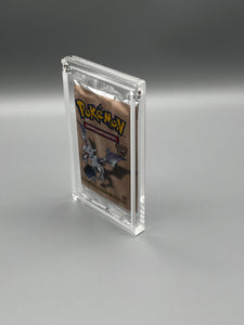 Pokemon Booster Pack Acrylic Case / Protector / Display with magnetic lid