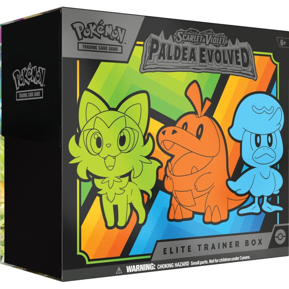 Pokemon TCG Scarlet & Violet 2 Paldea Evolved - Elite Trainer Box