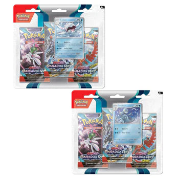 PRE ORDER 3/11/23 - Pokemon TCG - Scarlet & Violet 4 Paradox Rift 3 Booster Blister