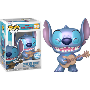 Lilo & Stitch - Stitch with Ukulele (Pearlescent) Pop! Vinyl Figure #1044