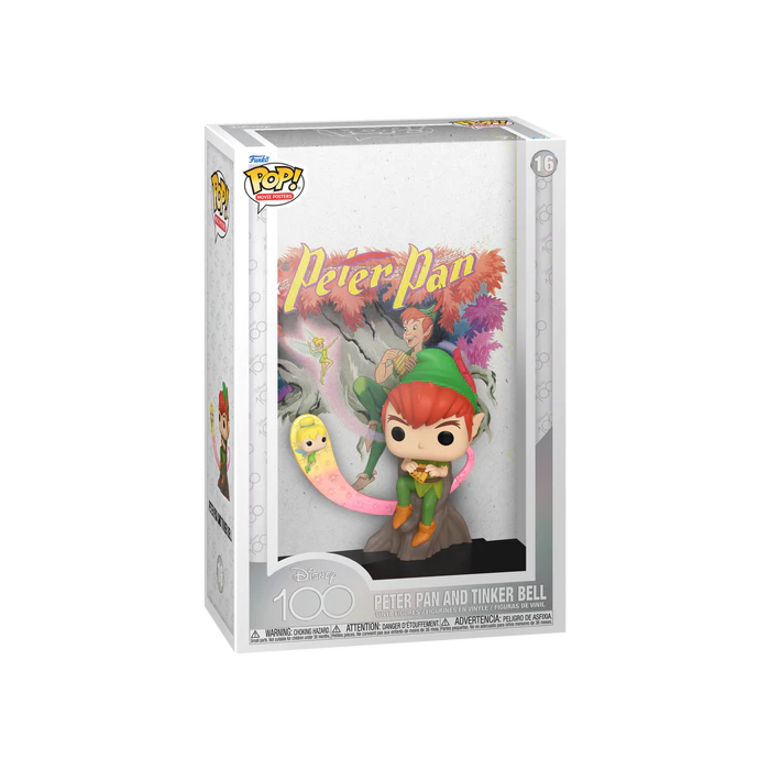 Disney - 100th Anniversary Peter Pan & Tinker Bell Pop! Movie Poster Vinyl Figure #16