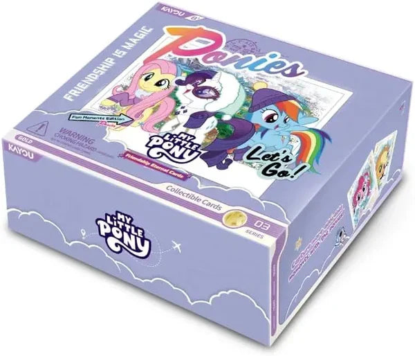 KAYOU: My Little Pony - Friendship Eternal Cards English Fun Moments Edition Series 3 Booster Box
