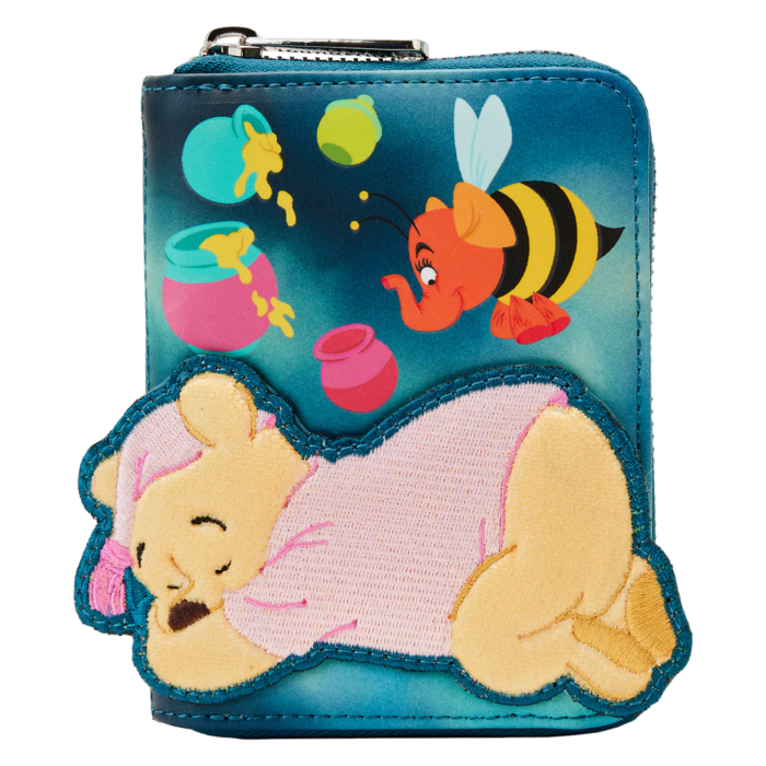 Winnie the Pooh - Heffa-Dream Glow in the Dark 4” Faux Leather Zip-Around Wallet