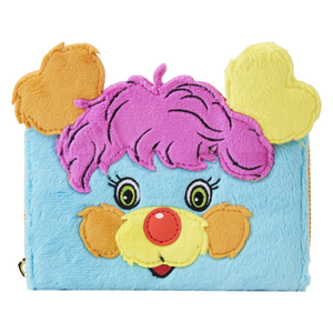 Popples - Cosplay Plush 4” Faux Leather Zip-Around Wallet