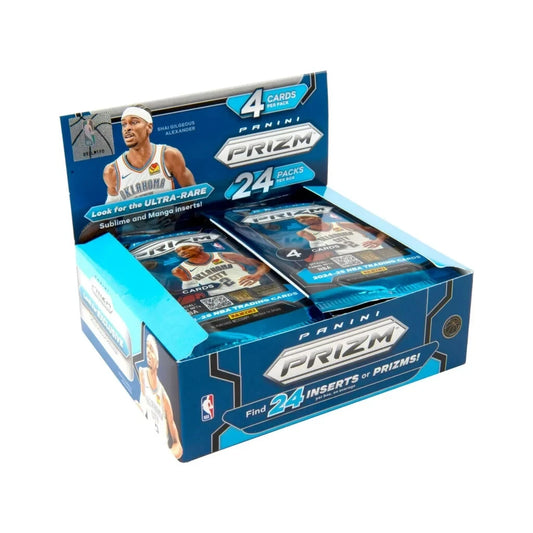 Panini Prizm 2024-25 NBA Trading Cards Retail Pack (4 cards)