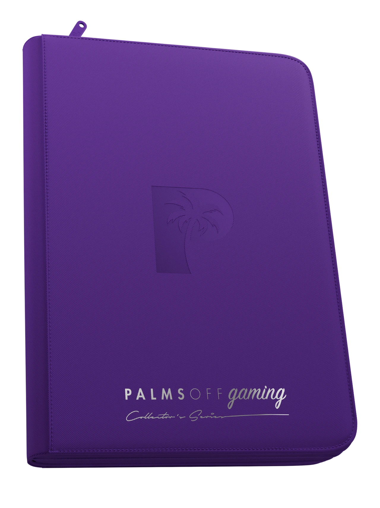 Collector's Series Top Loader Zip Binder - 9 Pocket - Purple