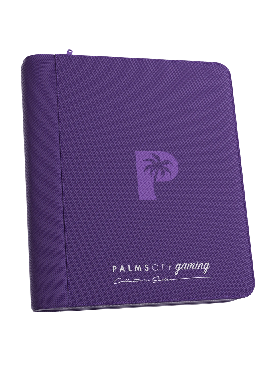 Collector's Series Top Loader Zip Binder - 4 Pocket - Purple