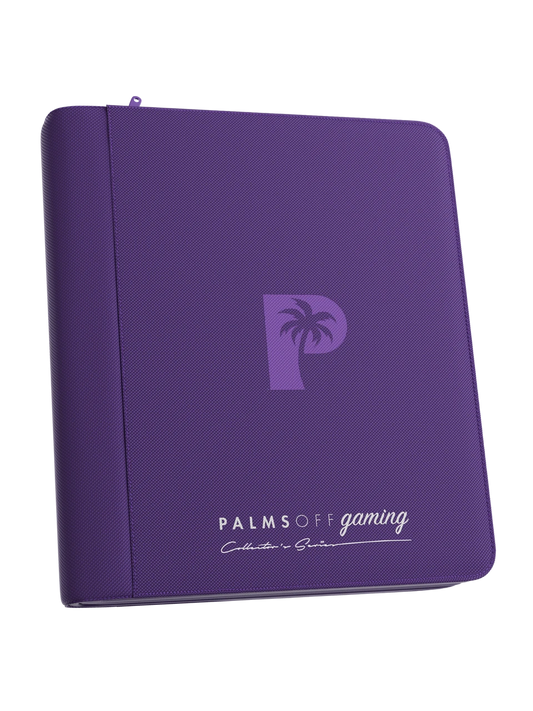 Collector's Series Top Loader Zip Binder - 4 Pocket - Purple