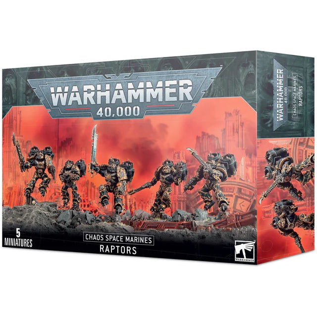 40k Chaos Space Marines - Raptors (43-13)