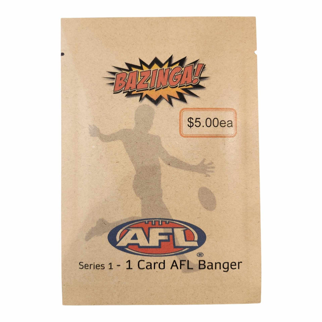 BAZINGA! - AFL - 1 CARD BANGER! Series 2