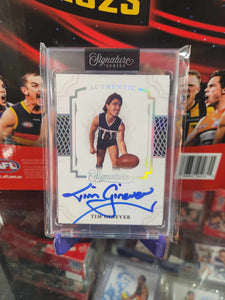 SA CARD SIGNATURE SERIES - TIM GINEVER - Silver Signature /75