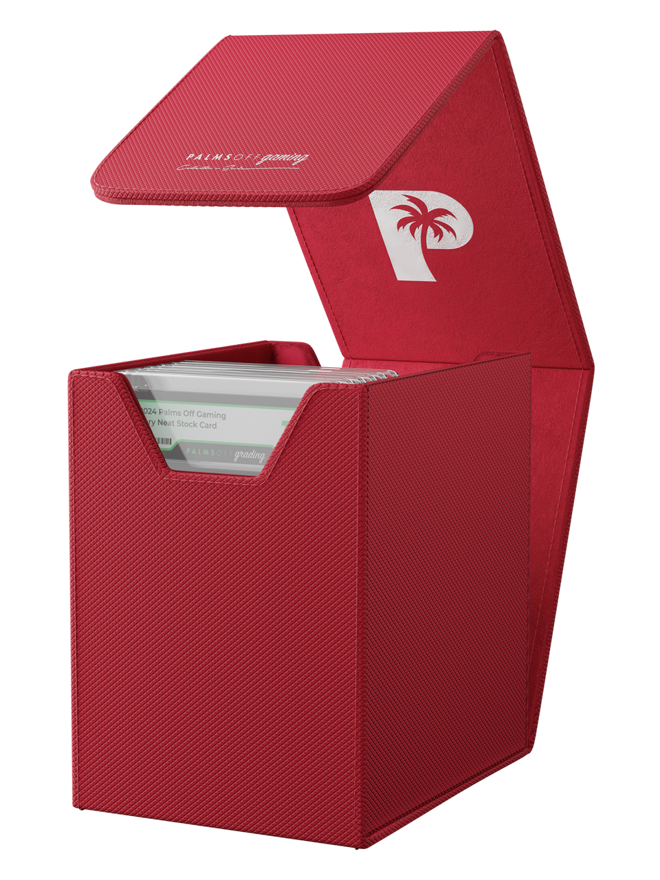 Collector's Series Graded Card Storage Case - Small - Red