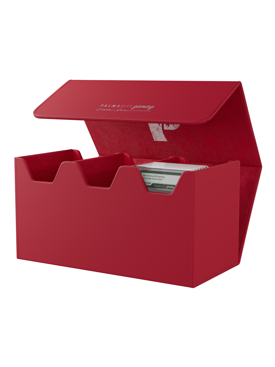 Collector's Series Graded Card Storage Case - Large - Red