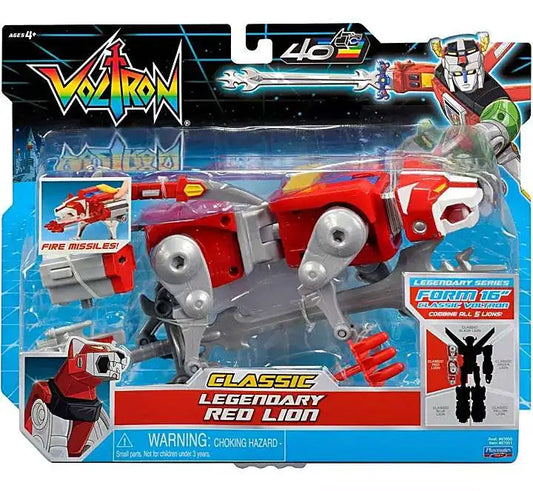 Voltron CLASSIC Legendary Red Lion Combinable Action Figure [40th Anniversary]