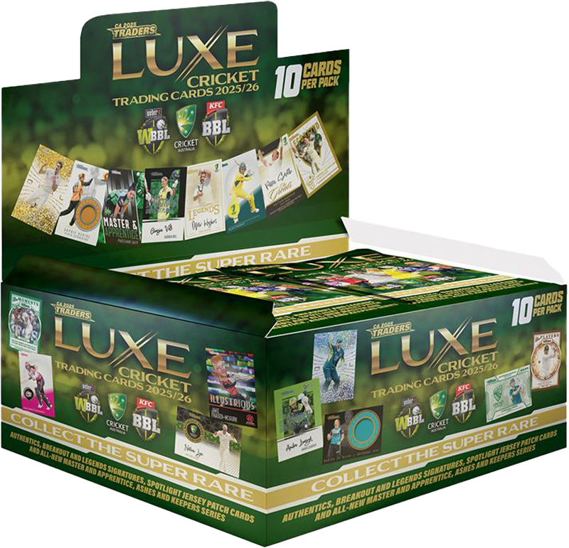 Cricket - 2025/26 Luxe Cricket Trading Cards Hobby Box