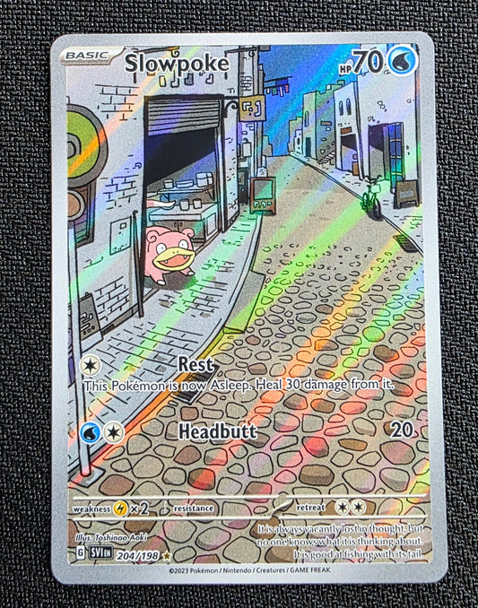 Slowpoke 204/198 - Scarlet & Violet - Illustration Rare