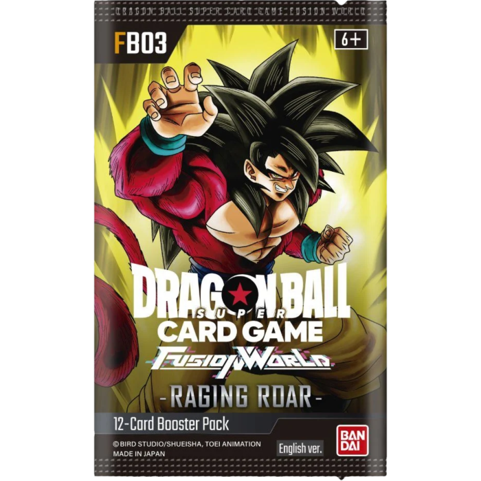 Dragon Ball Super Card Game: Fusion World –: Raging Roar [FB03] - SINGLE PACK