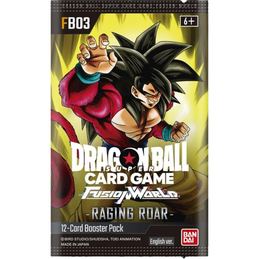 Dragon Ball Super Card Game: Fusion World –: Raging Roar [FB03] - SINGLE PACK