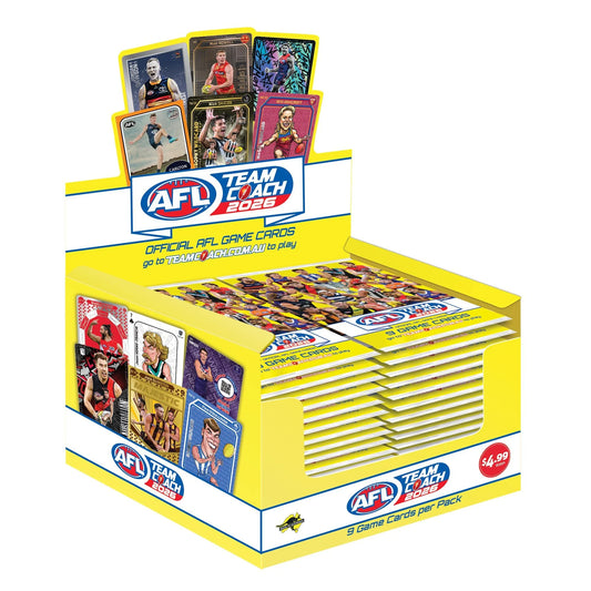 COMING SOON - AFL 2026 Teamcoach Trading Cards Booster Box