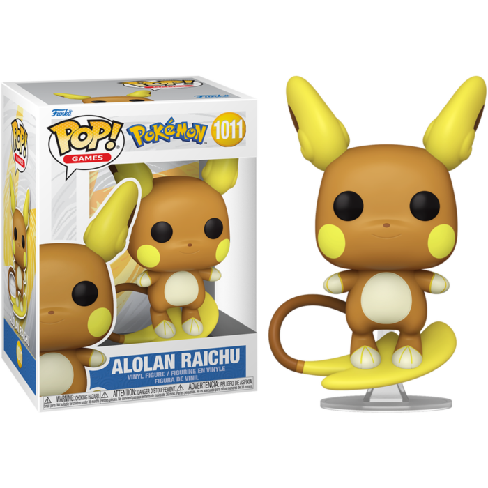 Pokemon - Alolan Raichu Pop! Vinyl Figure #1011