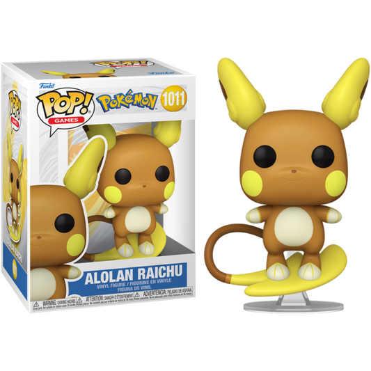 Pokemon - Alolan Raichu Pop! Vinyl Figure #1011