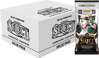 2024 Panini Select Football Jumbo Value 12-Pack Box