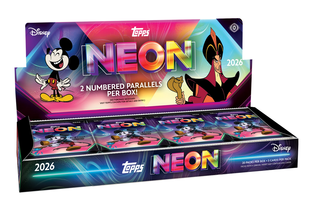 COMING SOON - 2026 Topps Disney Neon - Hobby Box