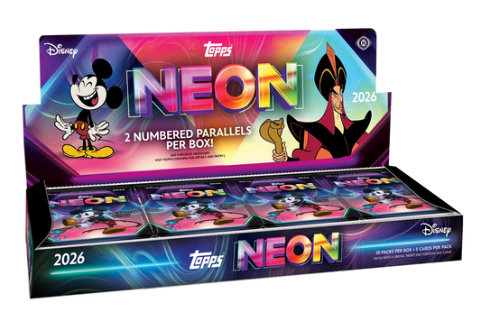 COMING SOON - 2026 Topps Disney Neon - Hobby Box