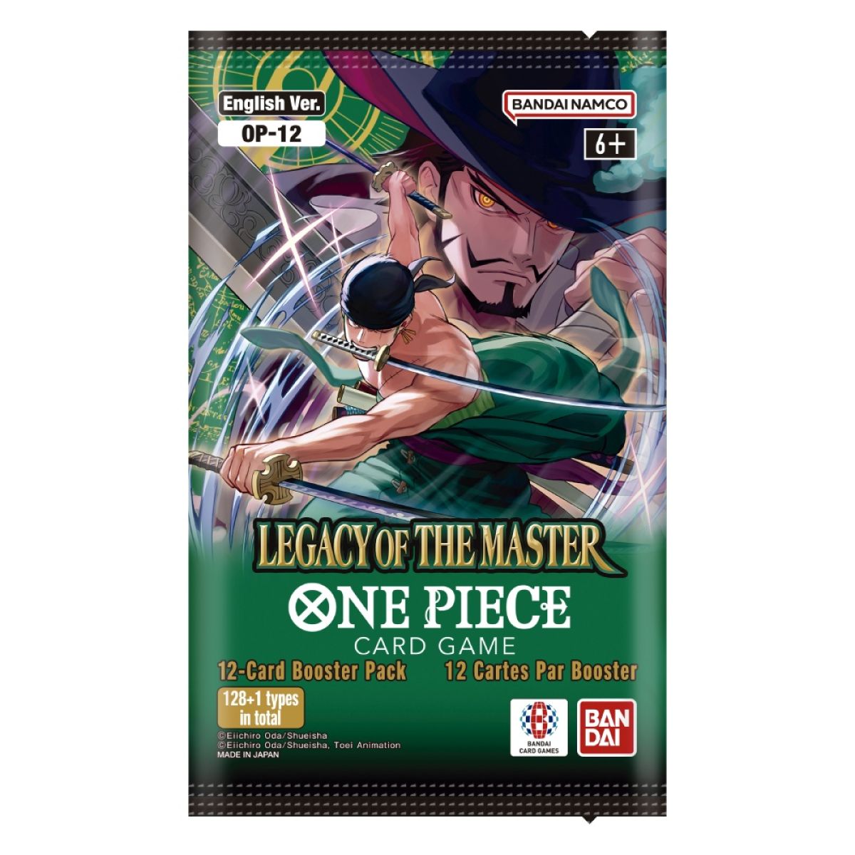 One Piece Card Game: Booster Display – Legacy Of The Master [OP-12] - SINGLE PACK