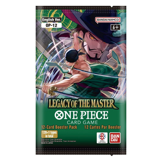 One Piece Card Game: Booster Display – Legacy Of The Master [OP-12] - SINGLE PACK