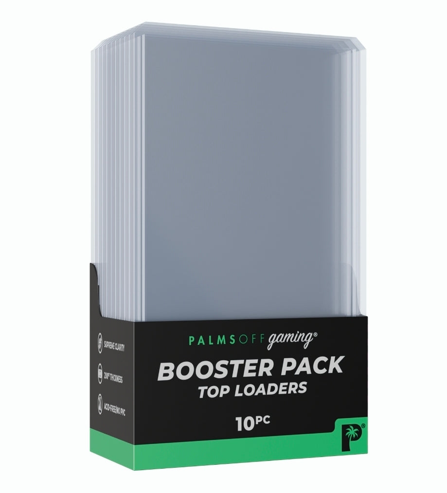 PALMS OFF Booster Pack Top Loaders - 10pc