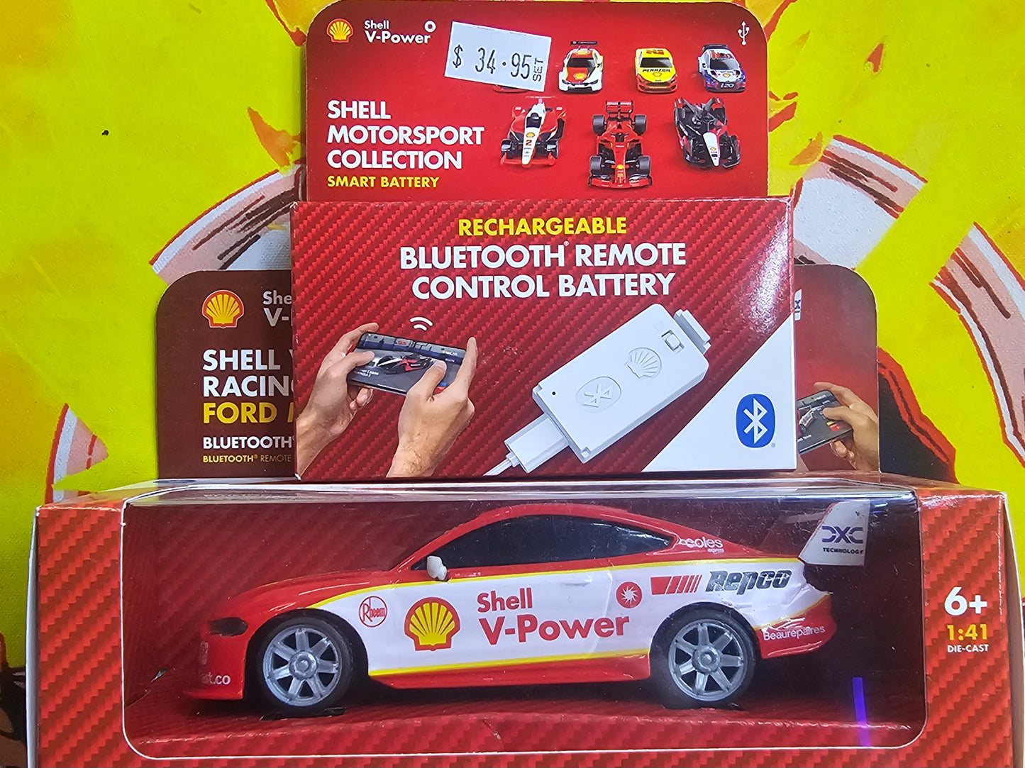 SHELL Motorsport - Remote Control Car set