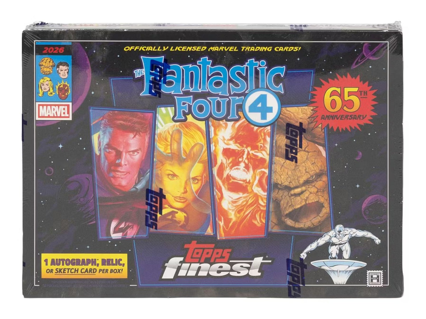 COMING SOON - 2026 Topps Finest Fantastic Four Hobby Box