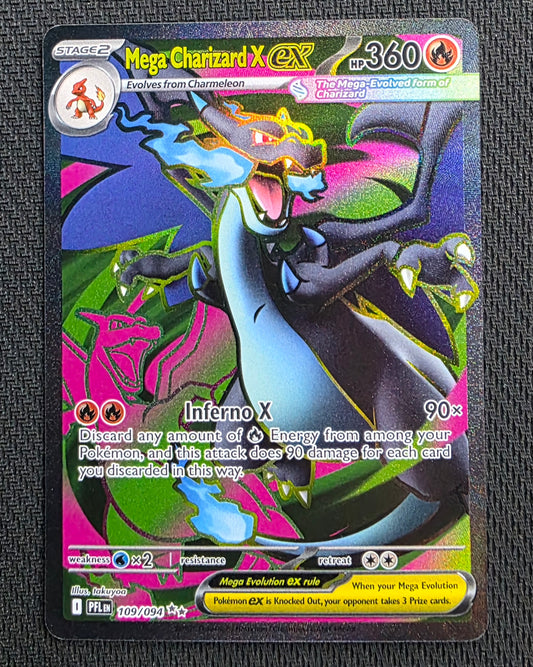 Mega Charizard X ex 109/094 - PFL - ULTRA Rare
