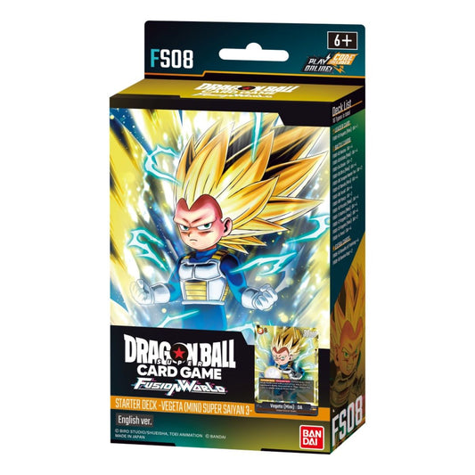Dragon Ball Super Card Game: Fusion World – Starter Deck: Vegeta (Mini) Super Saiyan [FS08]