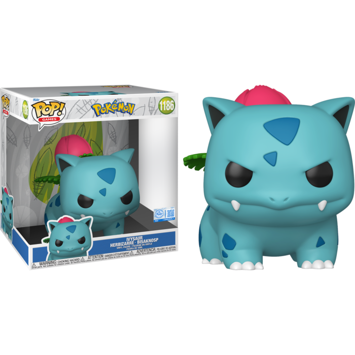 Pokemon - Ivysaur Jumbo 10" Funko Pop! Vinyl Figure