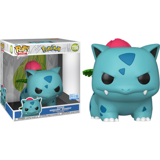 Pokemon - Ivysaur Jumbo 10" Funko Pop! #1186 Vinyl Figure