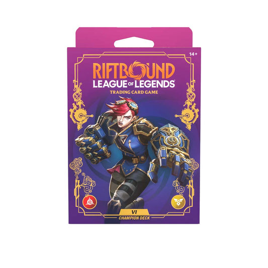 League of Legends - TCG - Riftbound Unleashed Vi Starter Deck