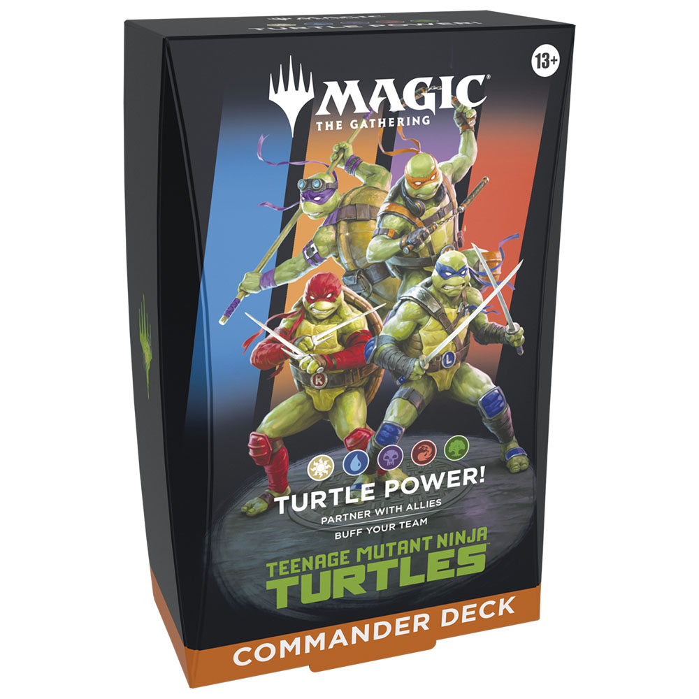 Magic: The Gathering - TCG - Teenage Mutant Ninja Turtles Turtle Power Commander Deck