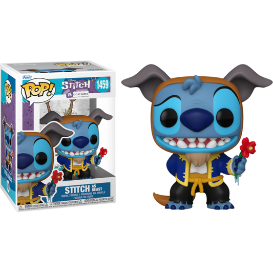 Disney: Stitch in Costume - Stitch as Beast Pop! Vinyl Figure