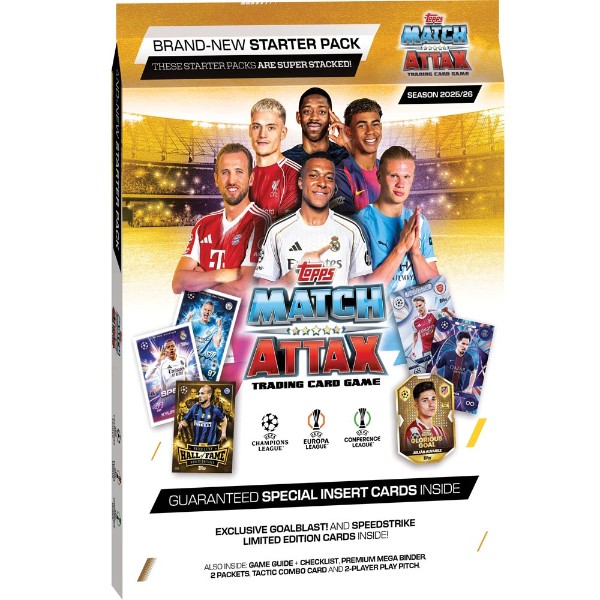 UEFA - TC - Topps Match Attax Champions League 2025 - 2026 Edition Starter Pack