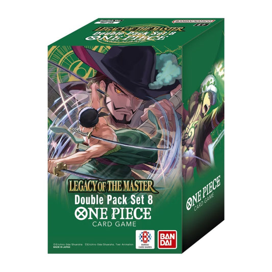 One Piece Card Game: Double Pack – Legacy Of The Master [DP-08] see
