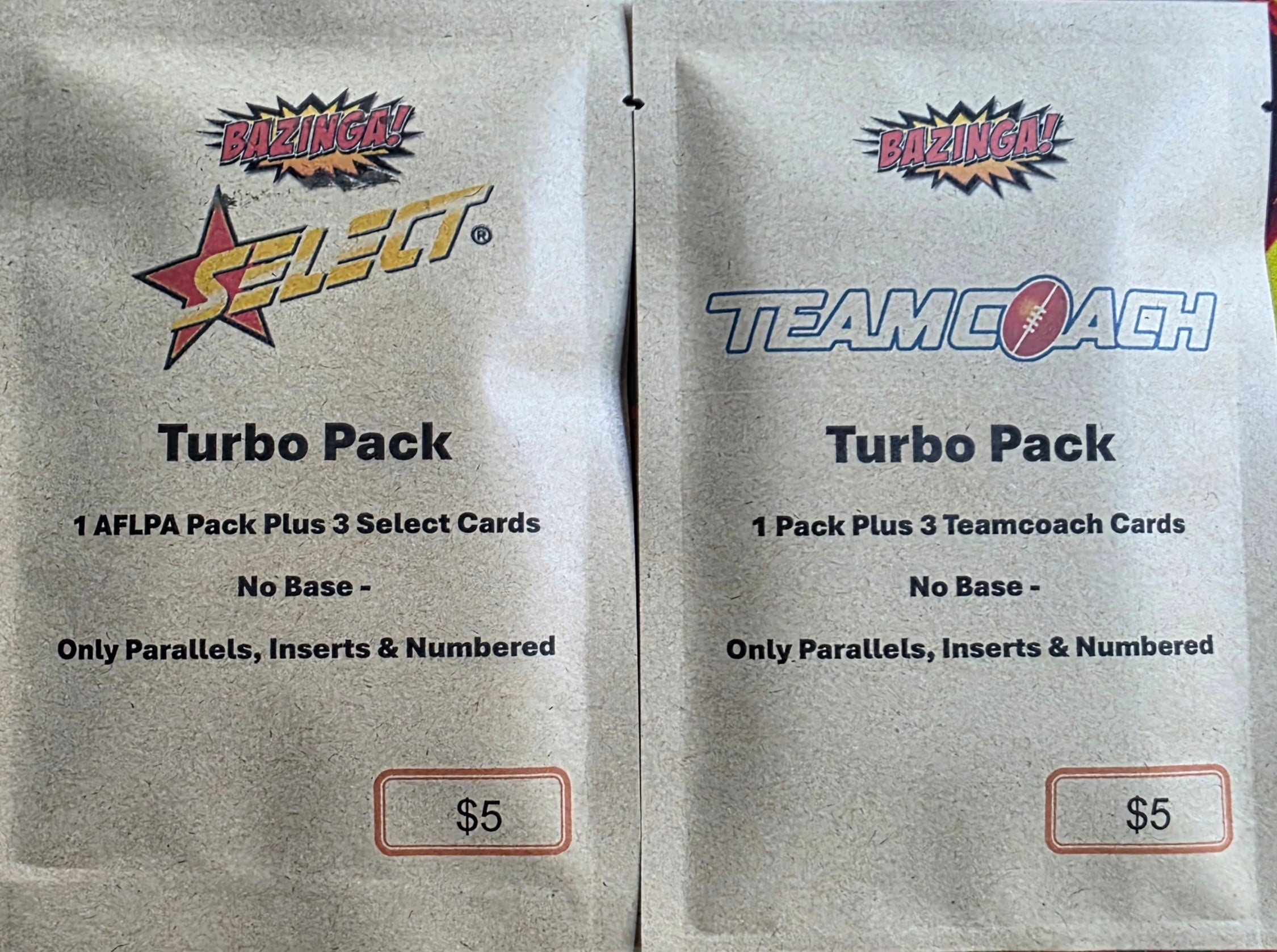 BAZINGA - AFL TURBO REPACK – Bazinga Cards, Collectibles & Arcade