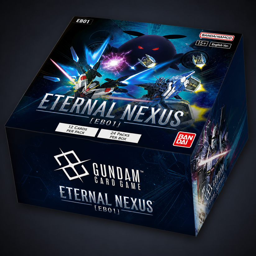 PRE ORDER 26/6 - Gundam Card Game - Extra Booster Box - Eternal Nexus [EB01]