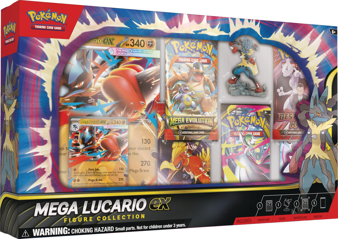 Pokemon TCG - Mega Lucario ex Figure Box